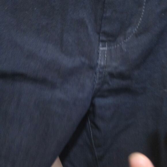 AG Adriano Goldschmied Navy Cotton Pants Size 36x34 Lightweight - Picture 8 of 10